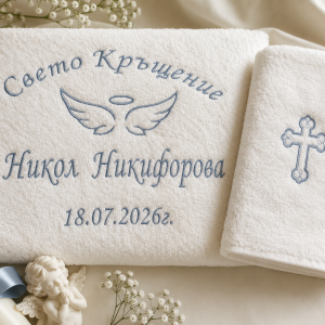 Комплект малка и голяма кърпа